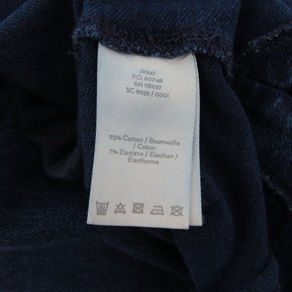 Boden Womens 10 Regular Solid Blue Denim Jean Boat Neck Shift Dress Cotton Blend - Picture 6 of 9